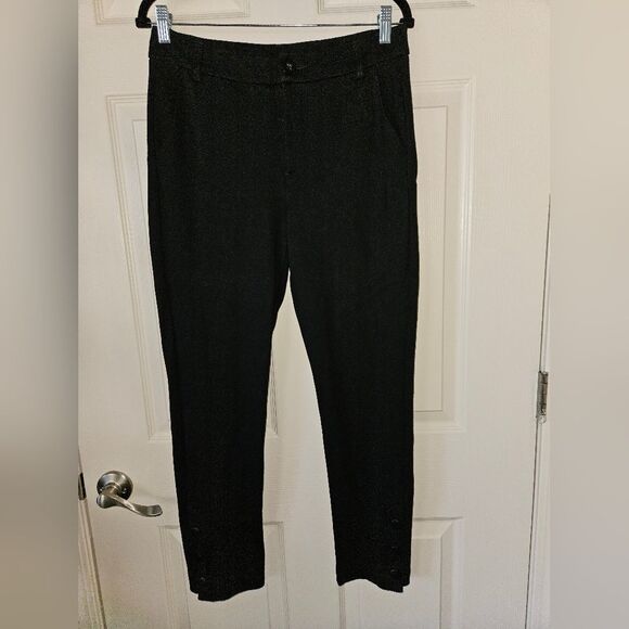 CAbi Evening Trouser Ponte Knit Pants Black Size 6 - Picture 3 of 9